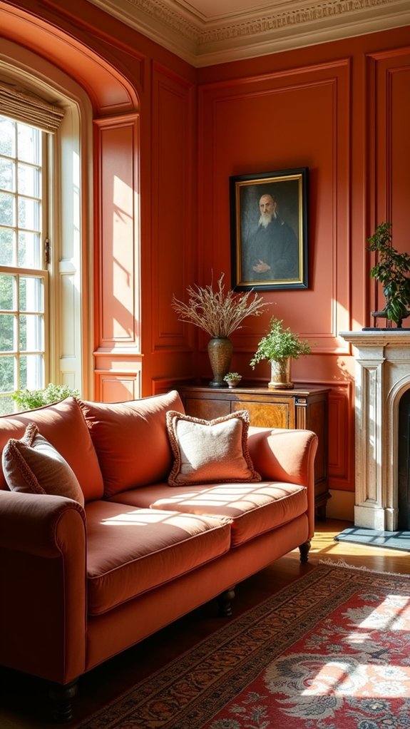 vibrant warmth in interiors