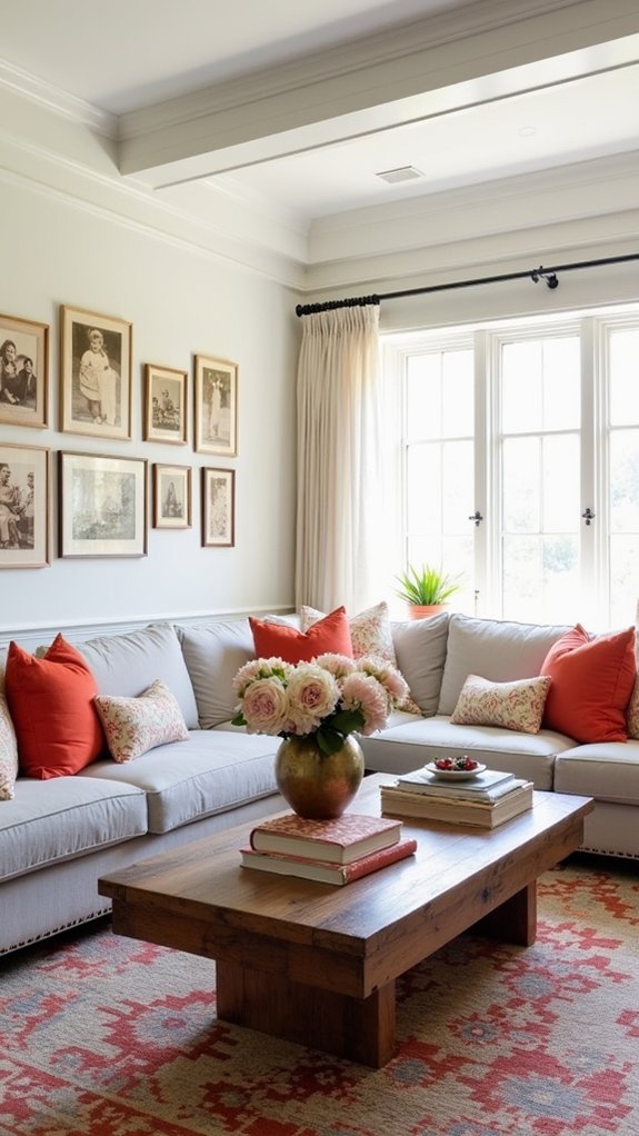 vintage accessories enhance warmth