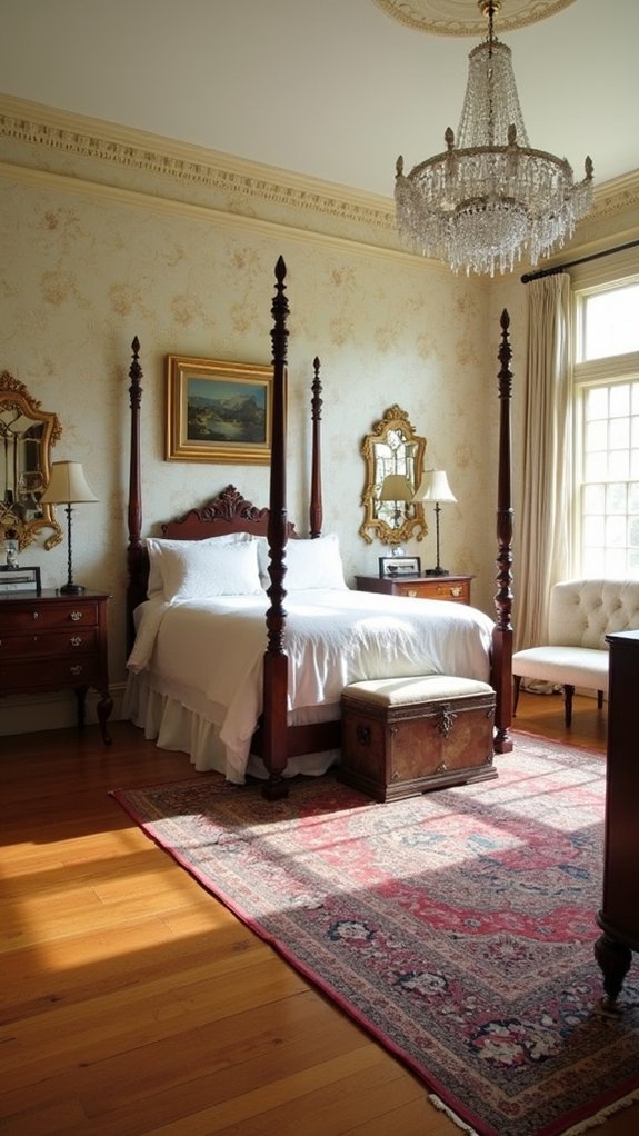 vintage rugs enhance coziness