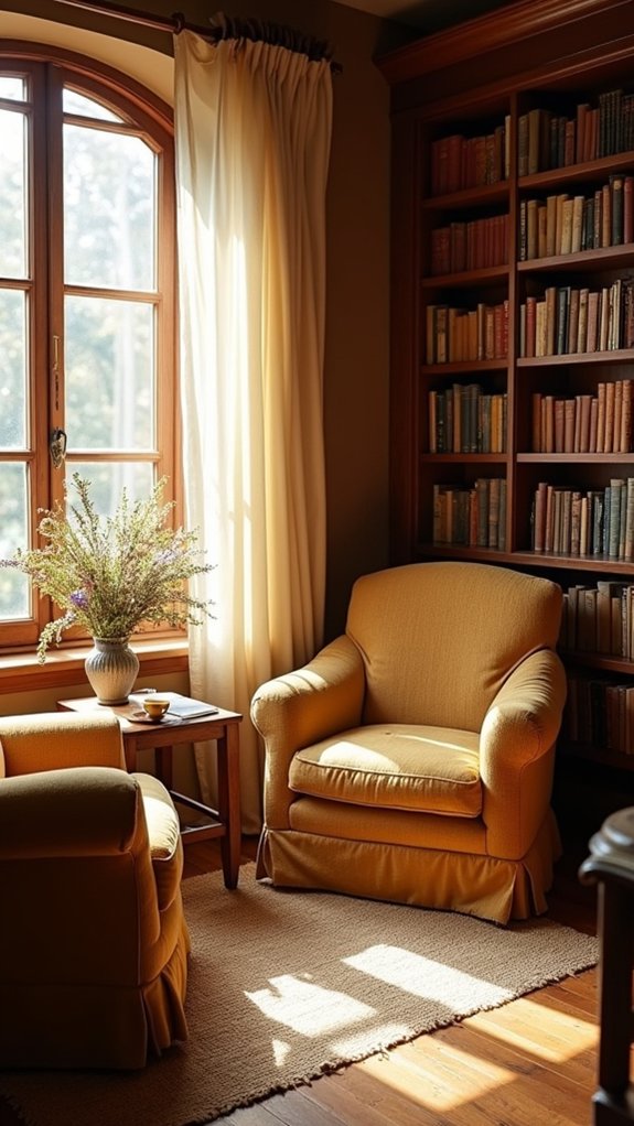 warm cozy reading escape