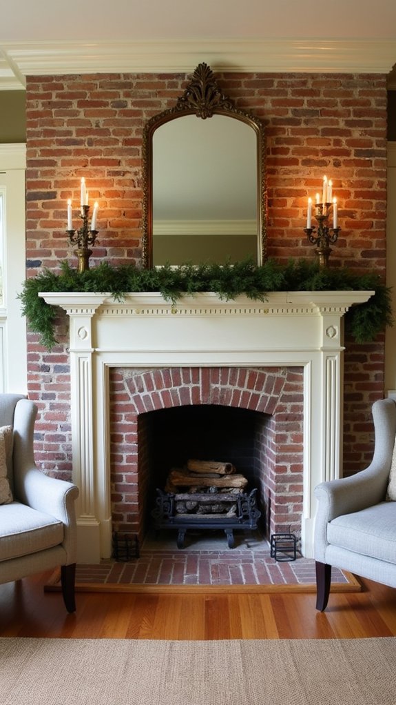 warm inviting focal point