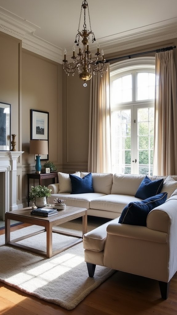 warm taupe for comfort