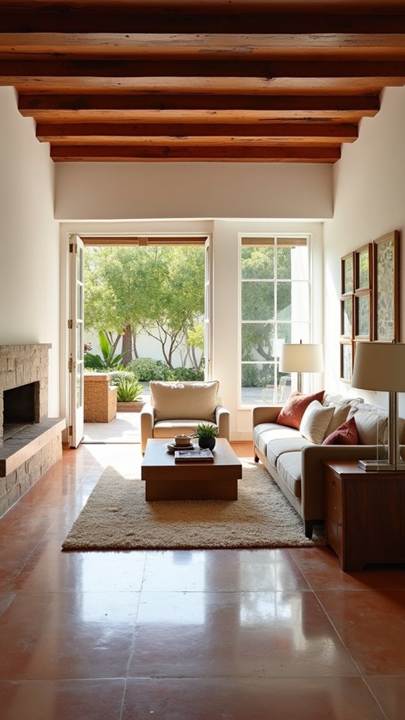 warm wood meets sleek finishes