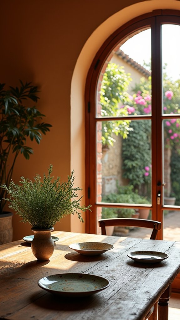 arched doorways enhance aesthetics