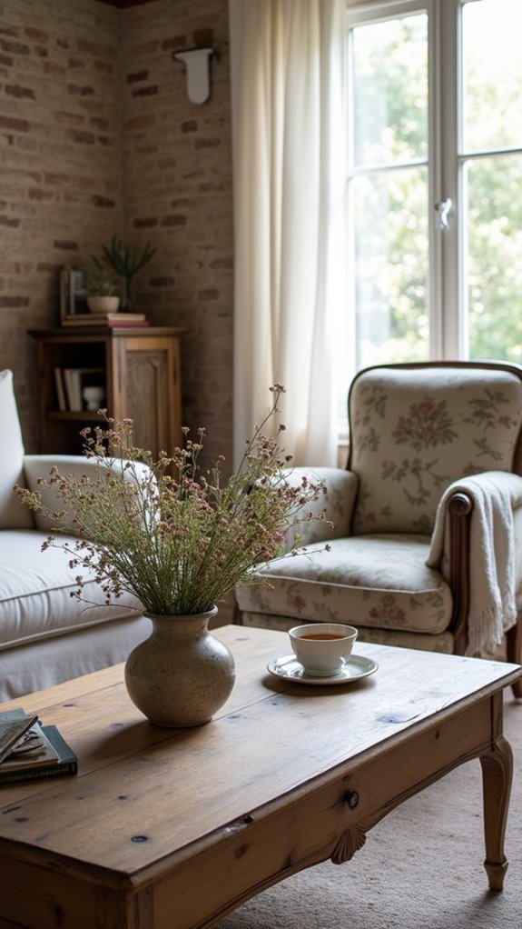 authentic french interior warmth