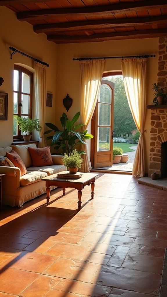 authentic warm terracotta elegance