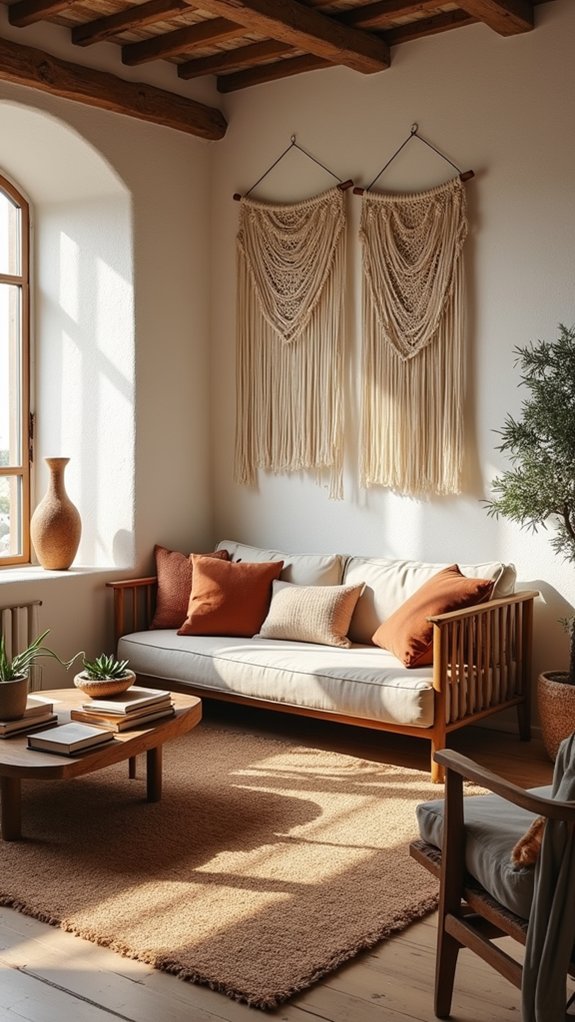 bohemian macram wall decor