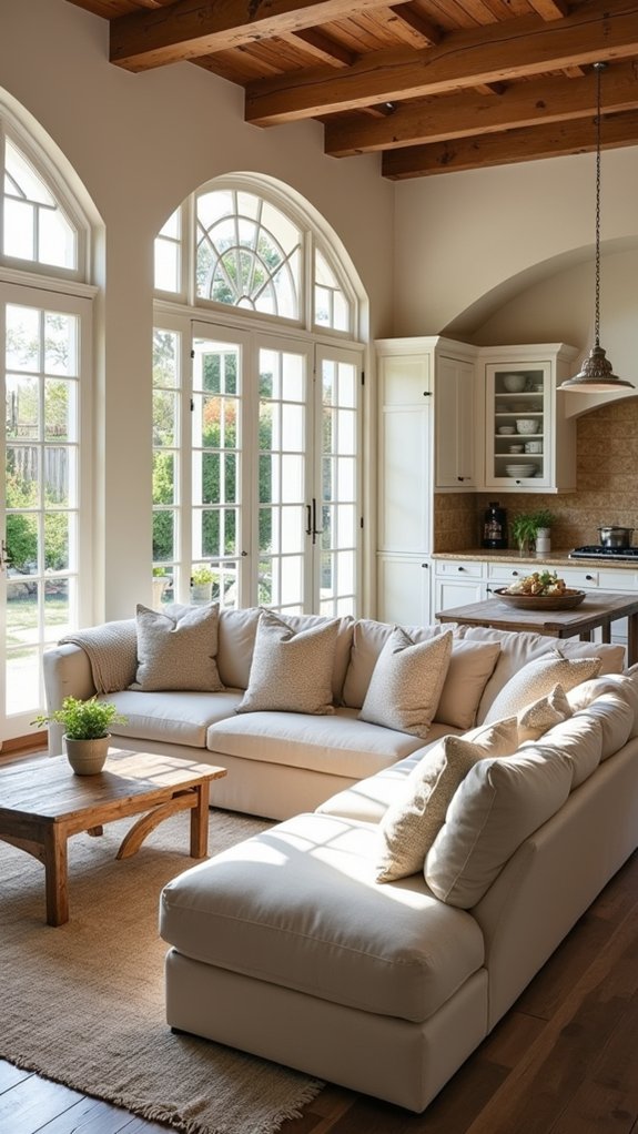 bright airy open spaces