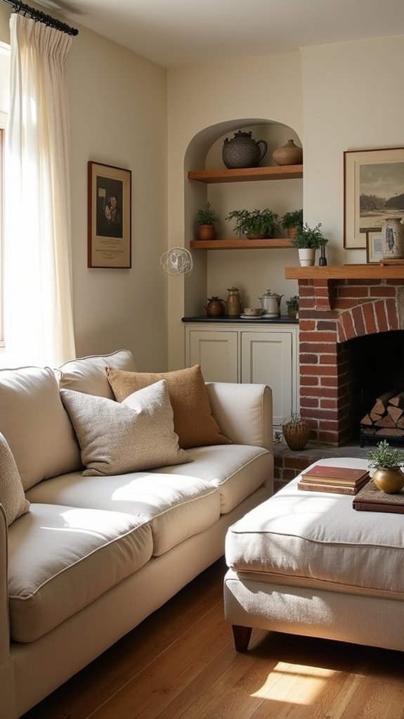 calming antique farmhouse aesthetics