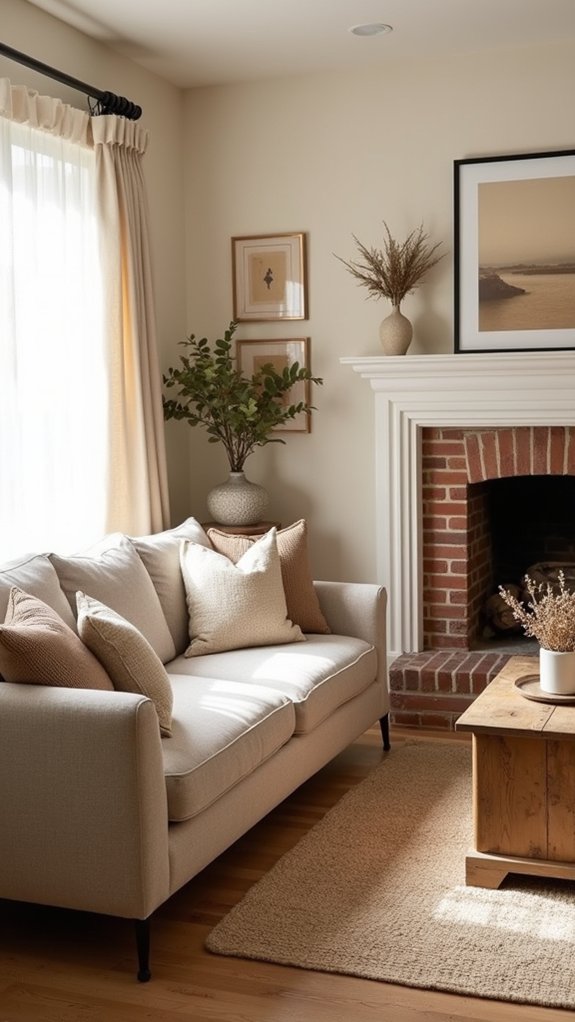 calming neutral color palette