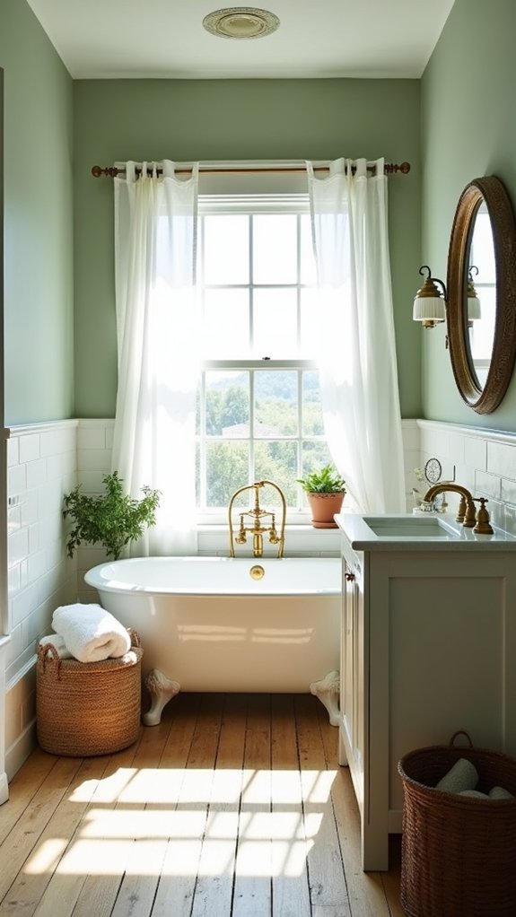 calming retreat with sunlight