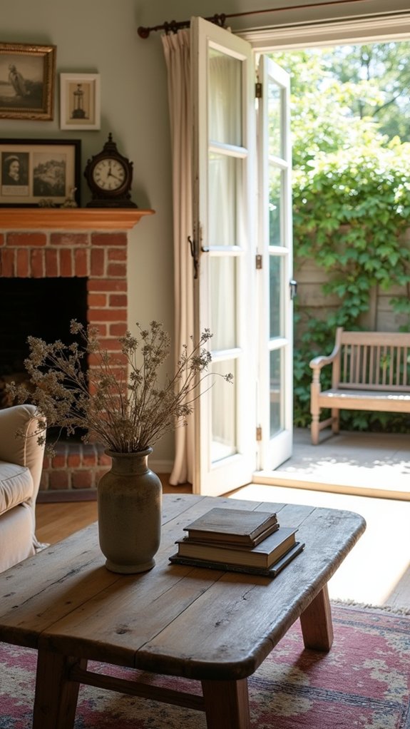 charming vintage farmhouse accents