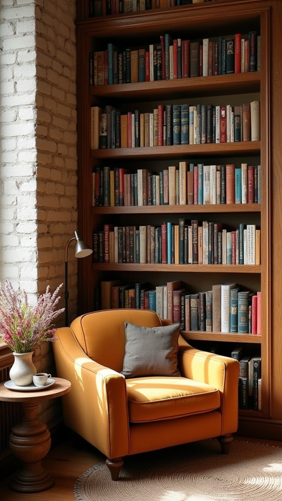 cozy atmosphere with wood