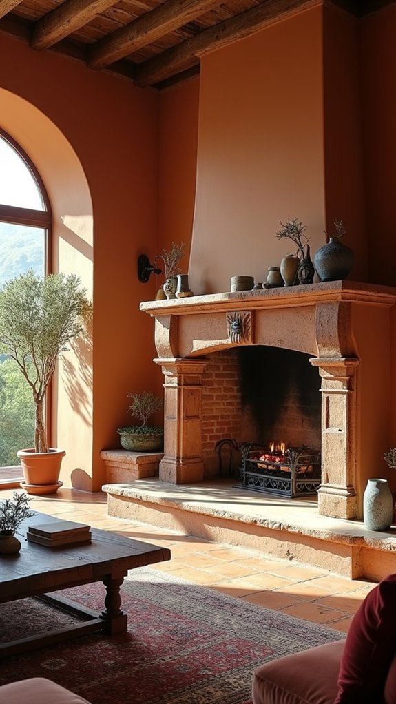 cozy luxurious statement fireplaces