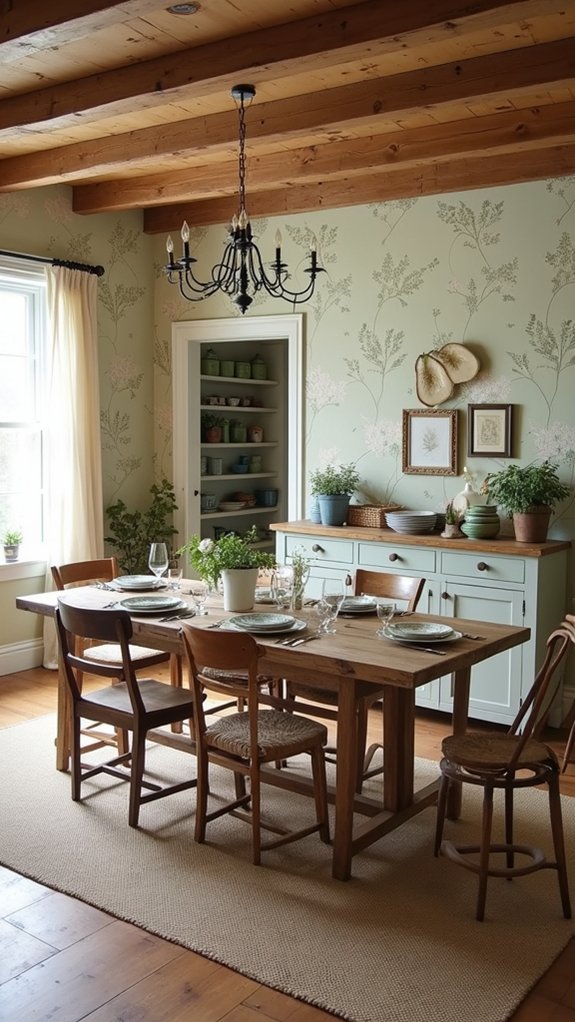 cozy modern farmhouse aesthetic