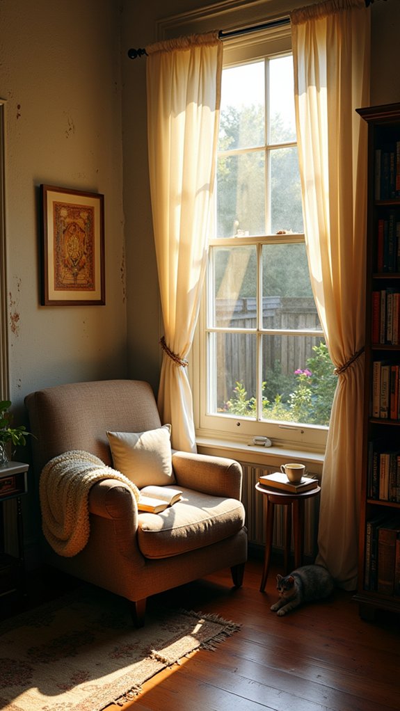 cozy reading nooks with views