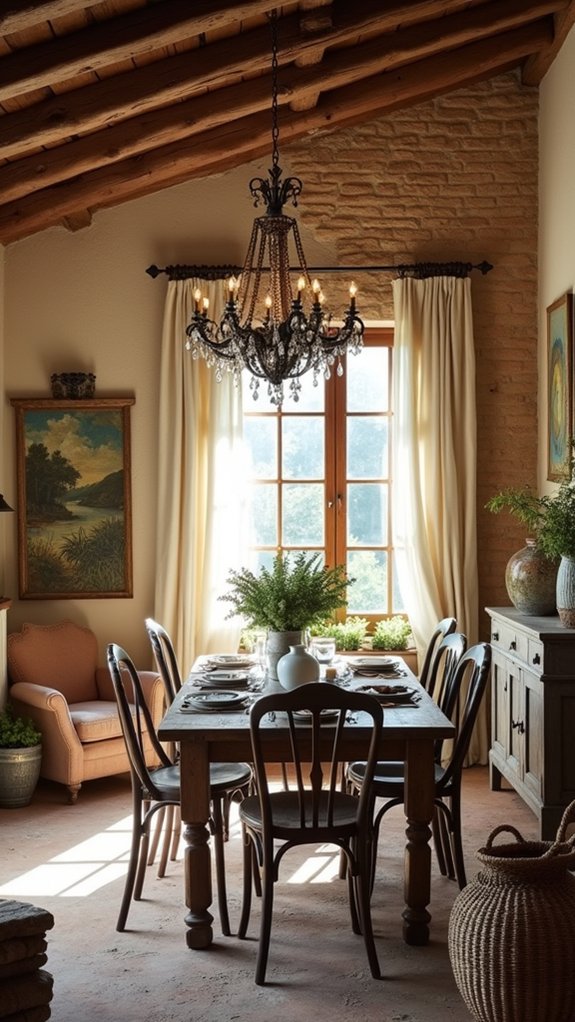 cozy rustic modern elegance