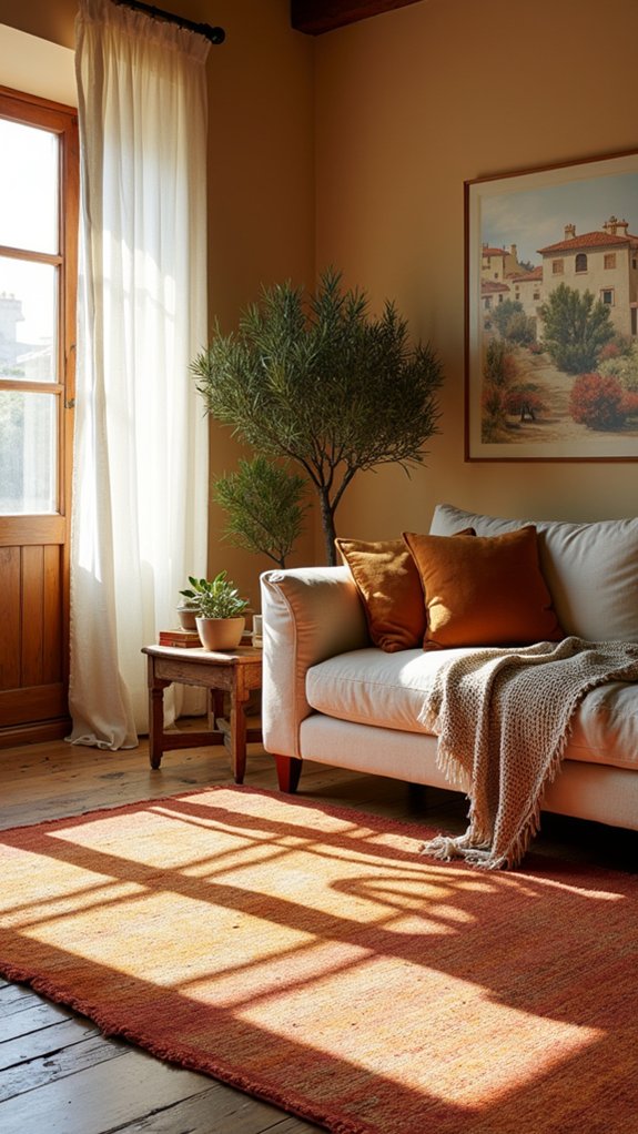 cozy sophistication with warmth