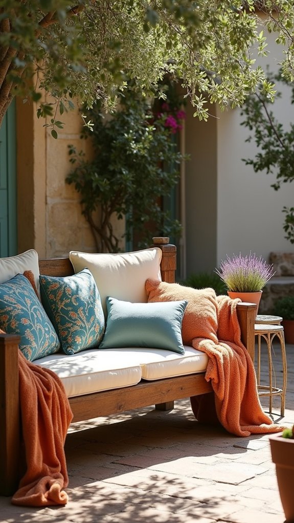 cozy vibrant inviting textures