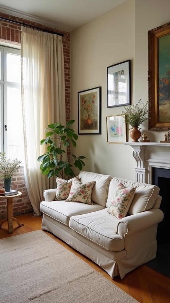 curate artwork for aesthetics