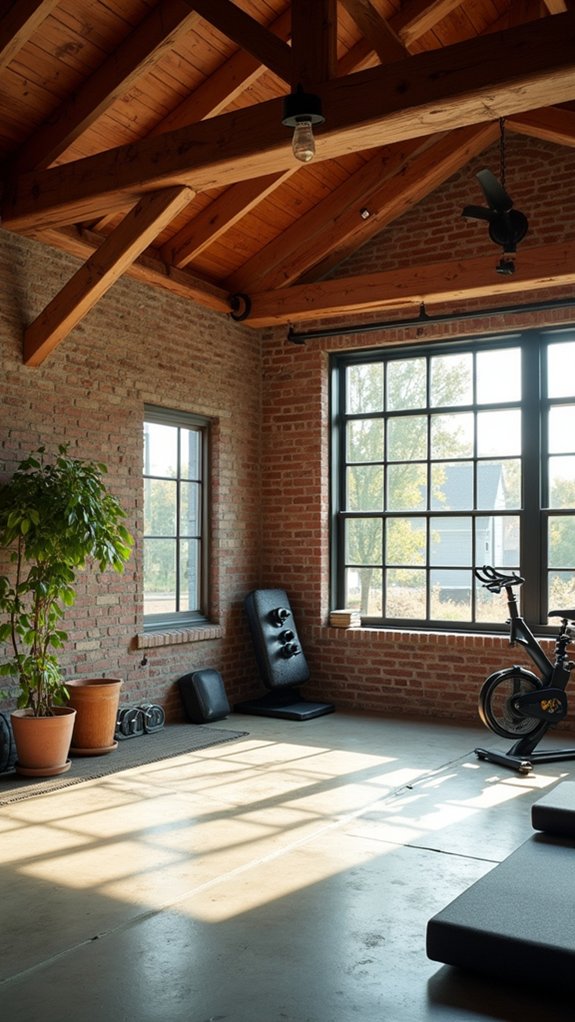 dynamic architectural home gym