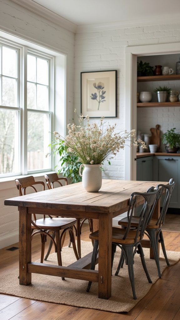 elegant and inviting dining