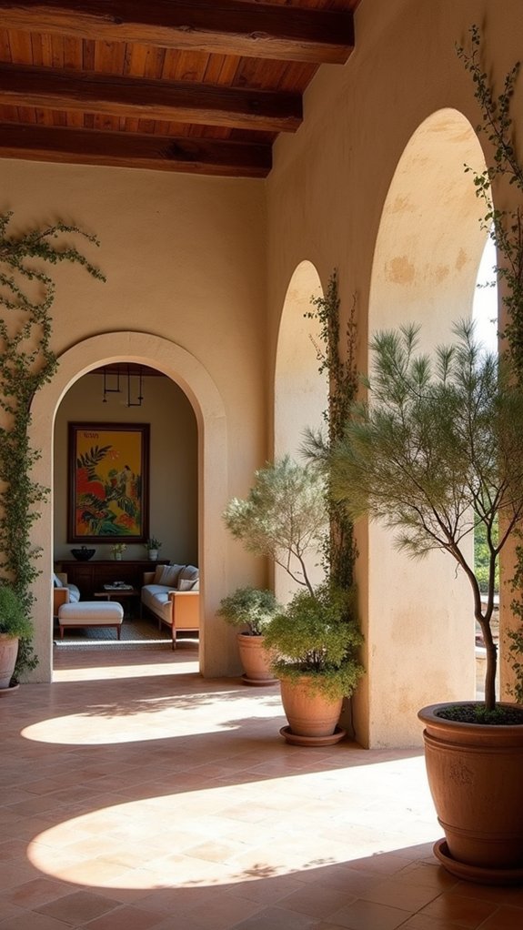 elegant arched doorway charm