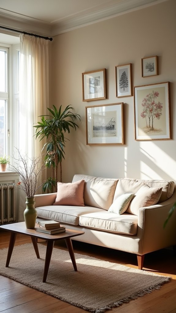 elegant camelback sofa design