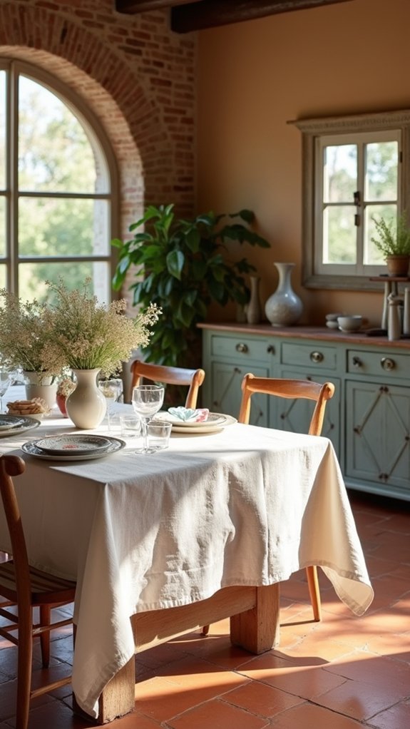 elegant dining room decor