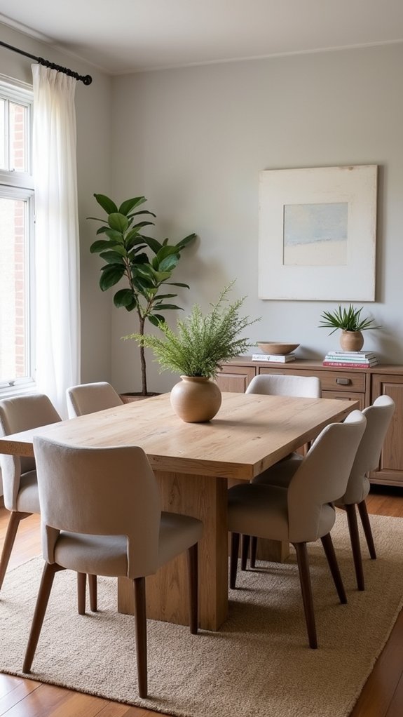 elegant dining room serenity