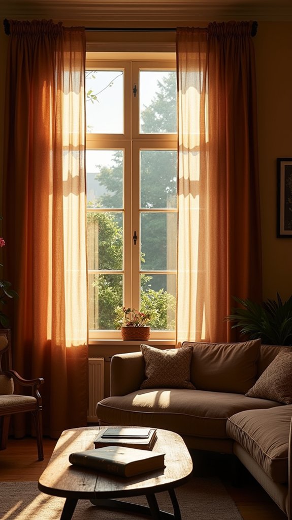 elegant fabric window treatments