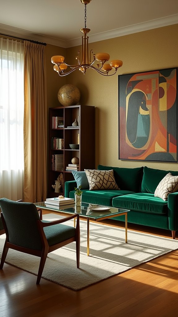 elegant geometric modern interiors