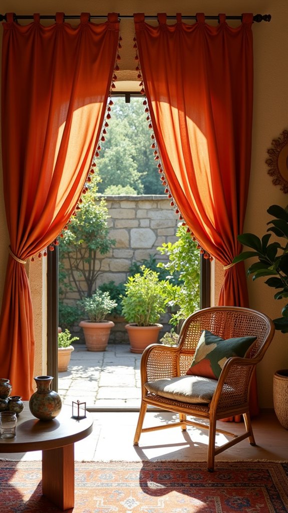 elegant tassel statement curtains