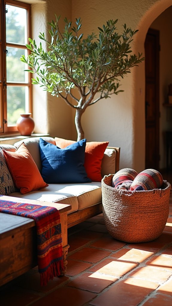 elegant textiles enhance interiors