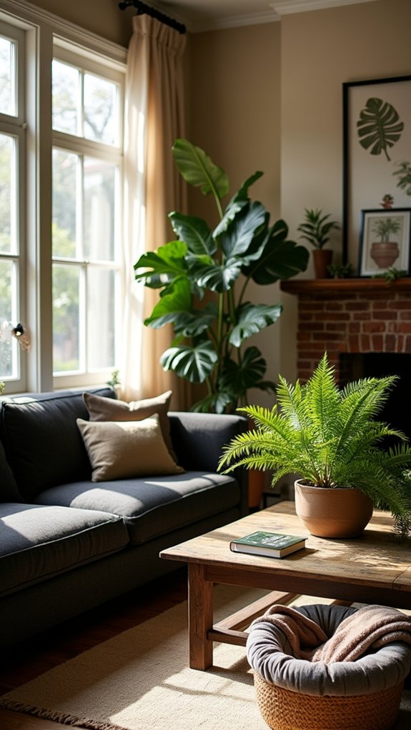enhance ambiance with plants