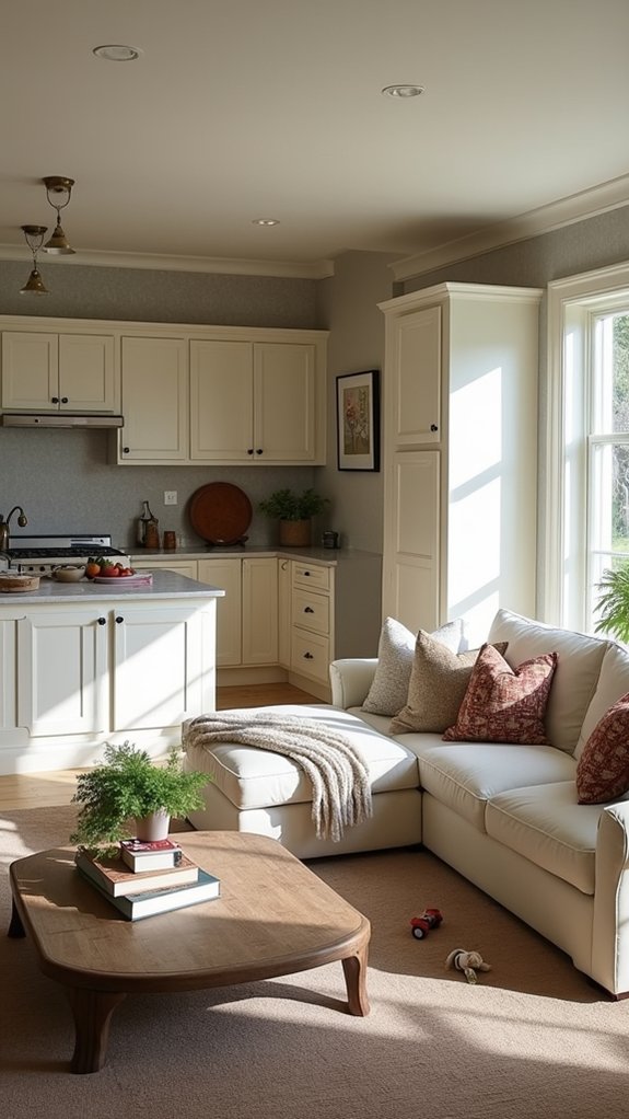 functional open living spaces