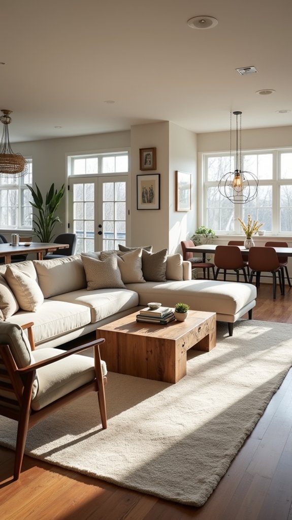 harmonious blend of styles