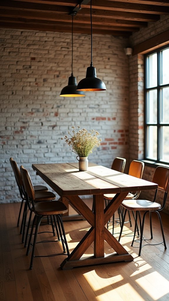 industrial charm meets rustic