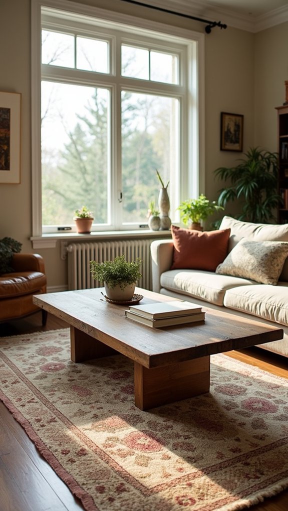 layered rugs enhance comfort