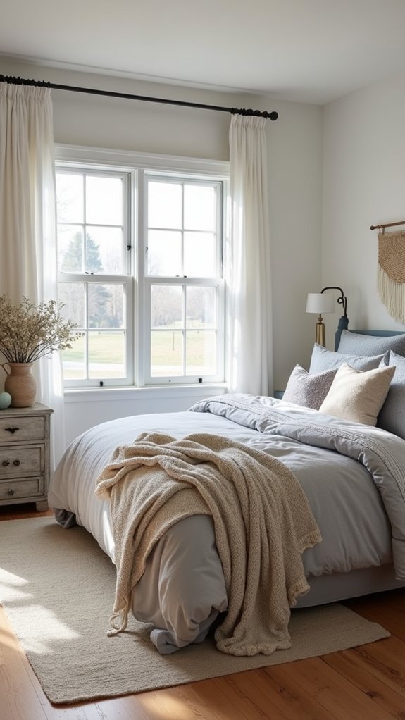 layered textures for comfort