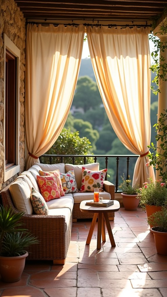 light airy serene textiles