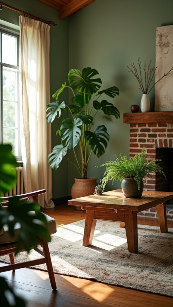 lush indoor plants enhance decor