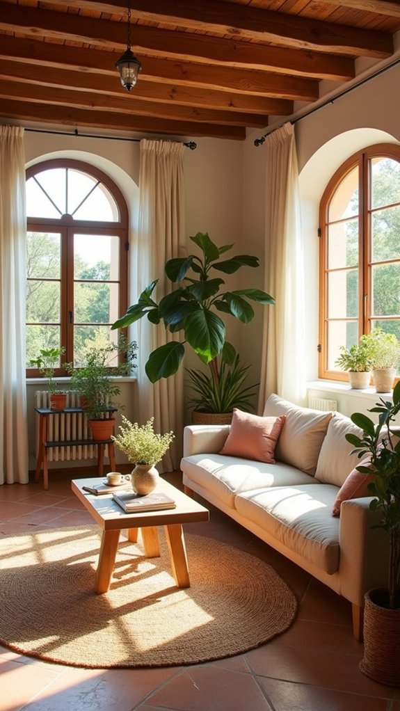 maximizing mediterranean natural light