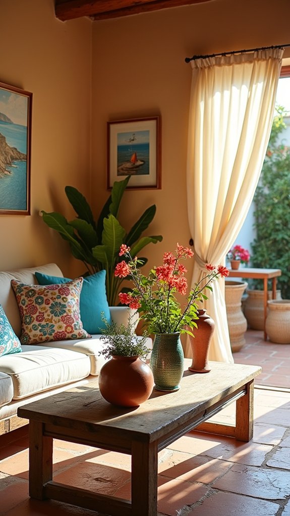 mediterranean charm through accessories