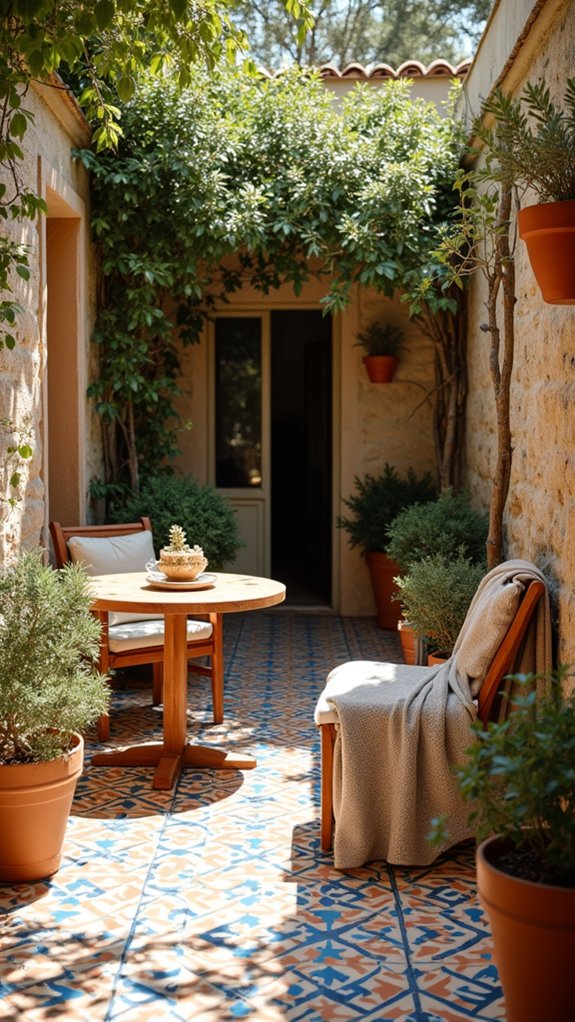 mediterranean colorful mosaic inspiration