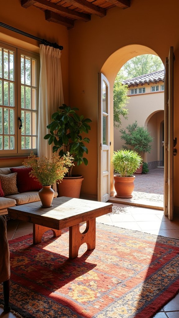 mediterranean flatweave rug charm