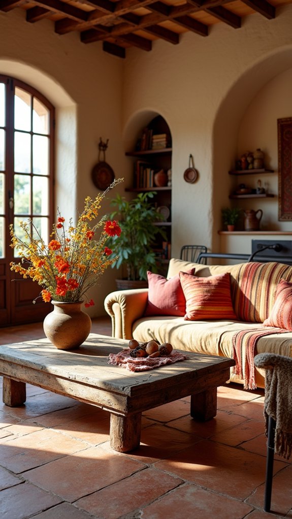 mediterranean warmth and textures