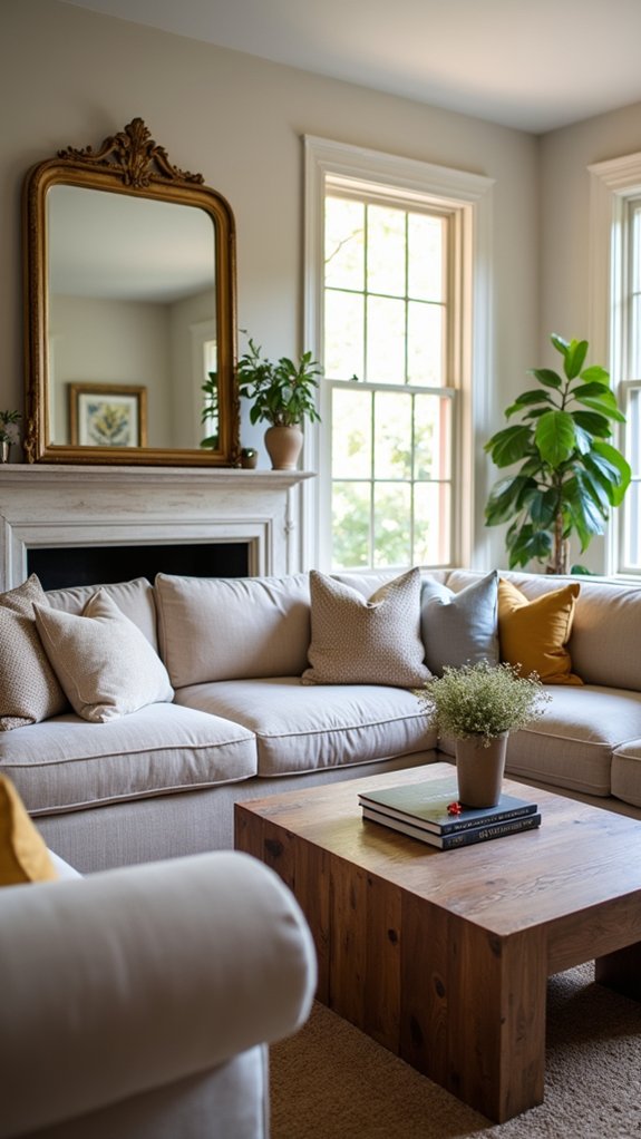 mirrors enhance light and space