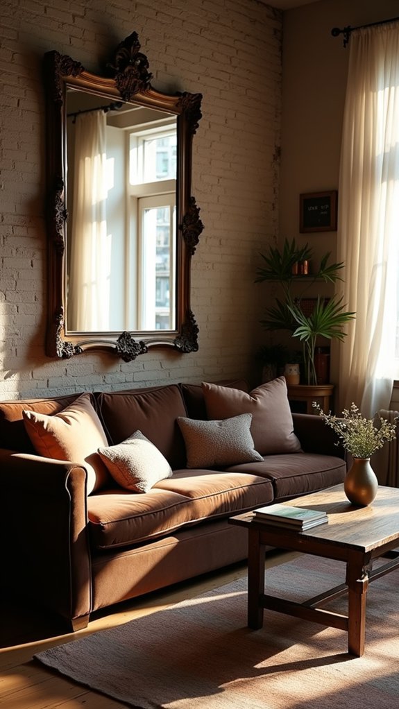 mirrors reflect natural light