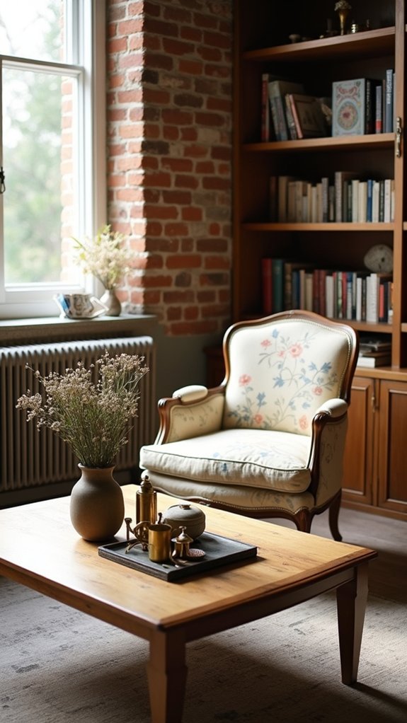 mix vintage with modern